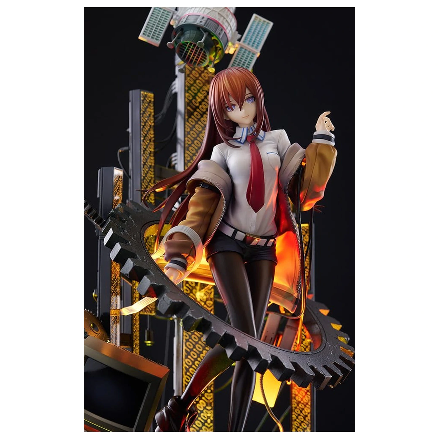 Steins;Gate Re:Boot G.S. Collection PVC Figure 1/7 Kurisu Makise -Luminous Reflection of a Masterpiece 35 cm product photo