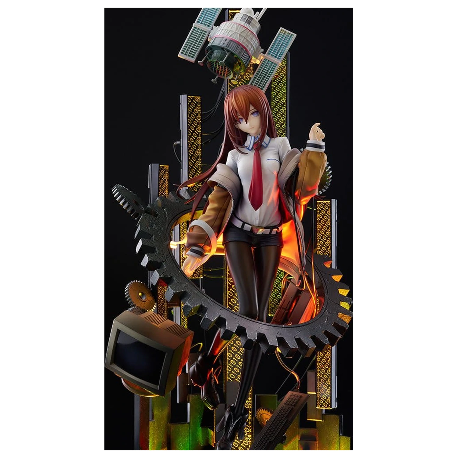 Steins;Gate Re:Boot G.S. Collection PVC Figure 1/7 Kurisu Makise -Luminous Reflection of a Masterpiece 35 cm product photo