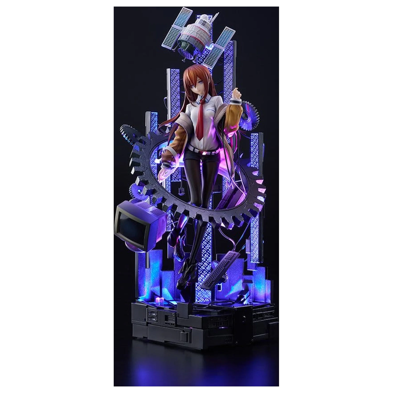 Steins;Gate Re:Boot G.S. Collection PVC Figure 1/7 Kurisu Makise -Luminous Reflection of a Masterpiece 35 cm product photo