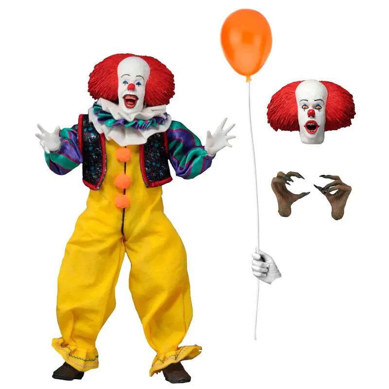 Stephen King's It 1990 Retro Action Figure Pennywise 20 cm termékfotó