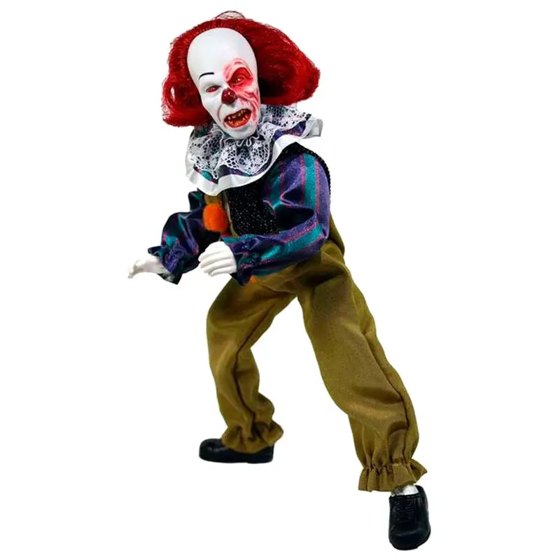 Stephen King's It 1990 Action Figure Burnt Face Pennywise 20 cm product photo