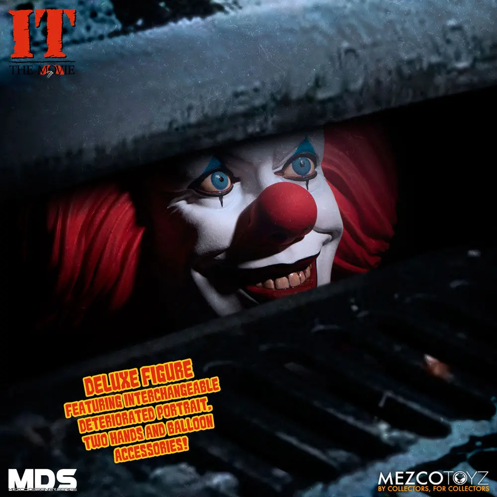 Stephen Kings It 1990 MDS Deluxe Action Figure Pennywise 15 cm termékfotó