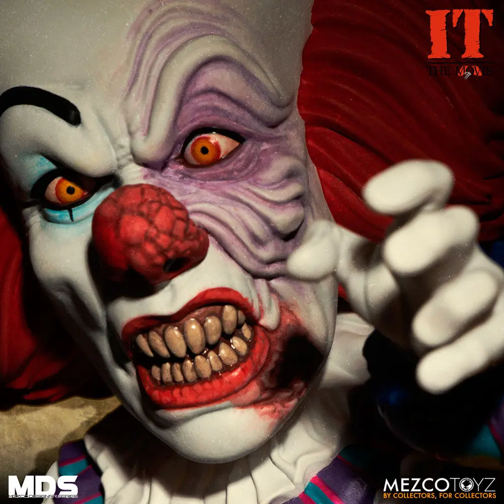 Stephen Kings It 1990 MDS Deluxe Action Figure Pennywise 15 cm product photo