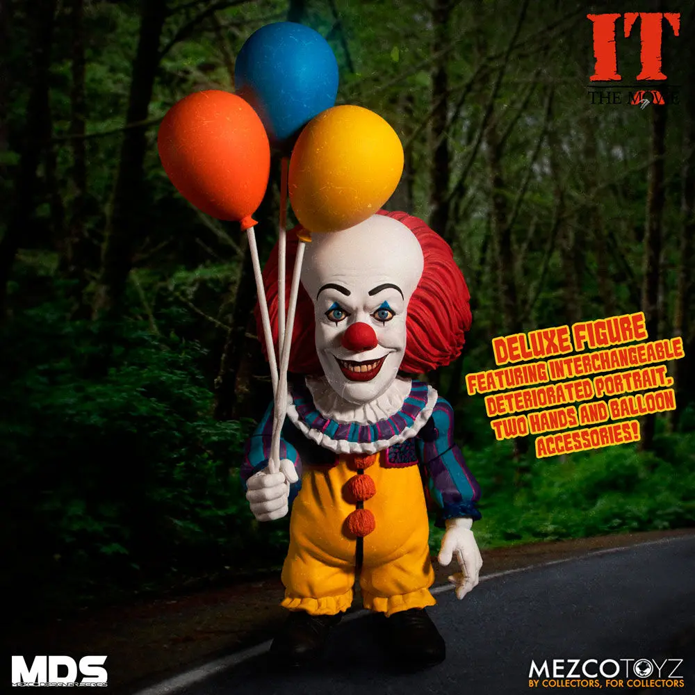 Stephen Kings It 1990 MDS Deluxe Action Figure Pennywise 15 cm product photo