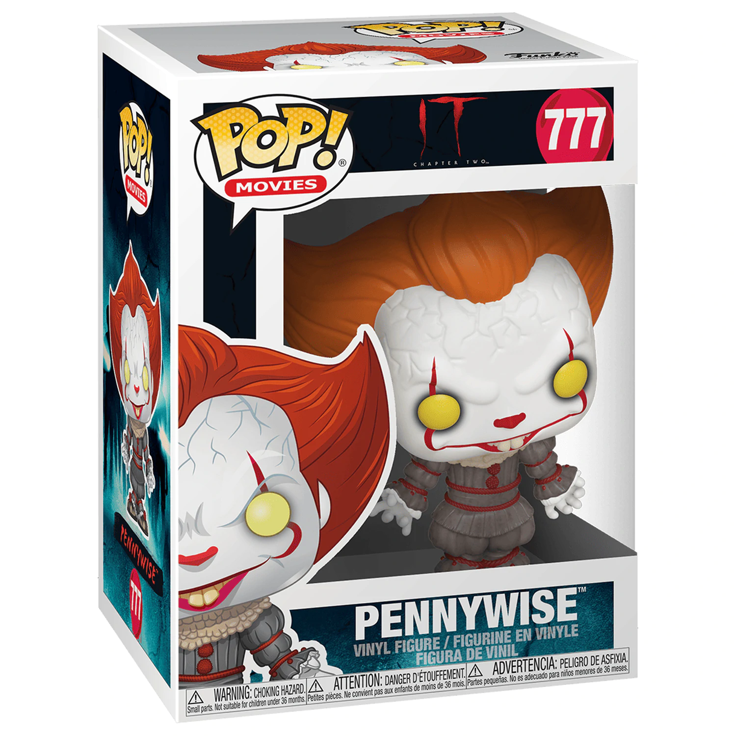 Stephen King's It 2 POP! Movies Vinyl Figure Pennywise Open Arm 9 cm product photo
