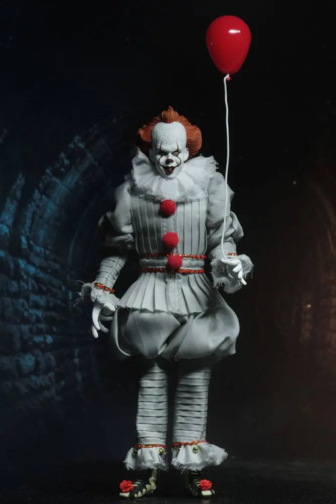 Stephen King's It 2017 Retro Action Figure Pennywise 20 cm termékfotó