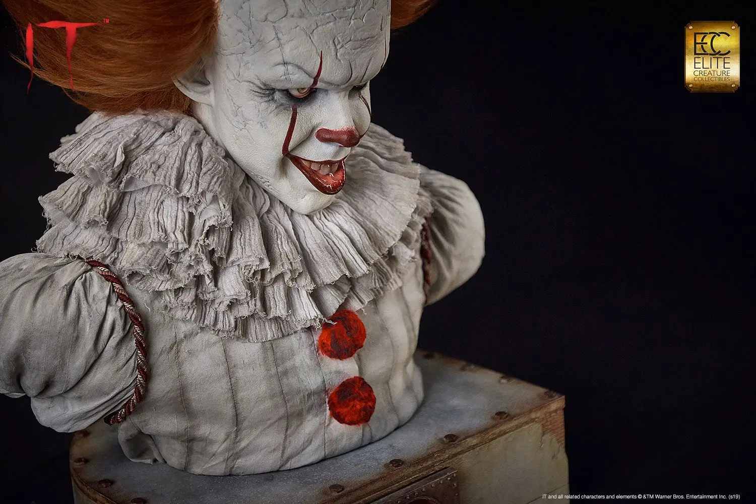 Stephen King's It Life-Size Bust Pennywise 71 cm product photo