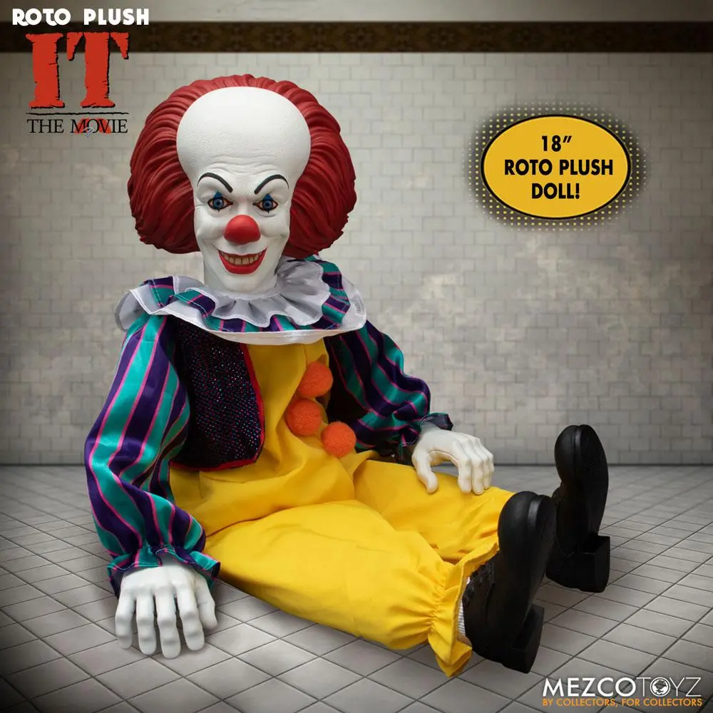 Stephen Kings It 1990 MDS Roto Plush Doll Pennywise 46 cm termékfotó