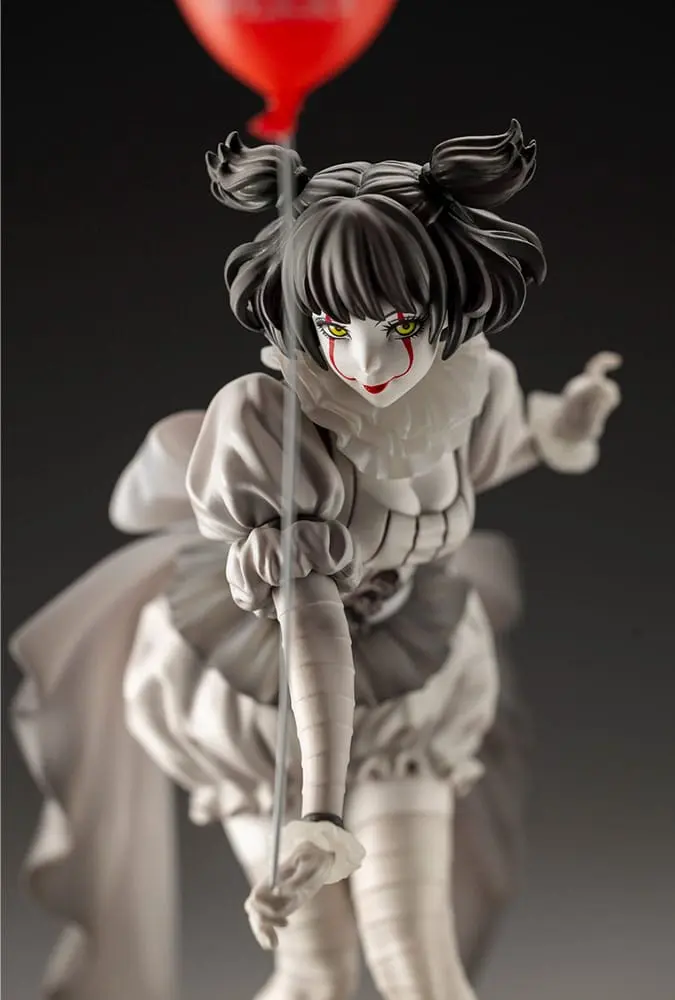 Stephen Kings It 2017 Bishoujo PVC Statue 1/7 Pennywise Monochrome 25 cm termékfotó