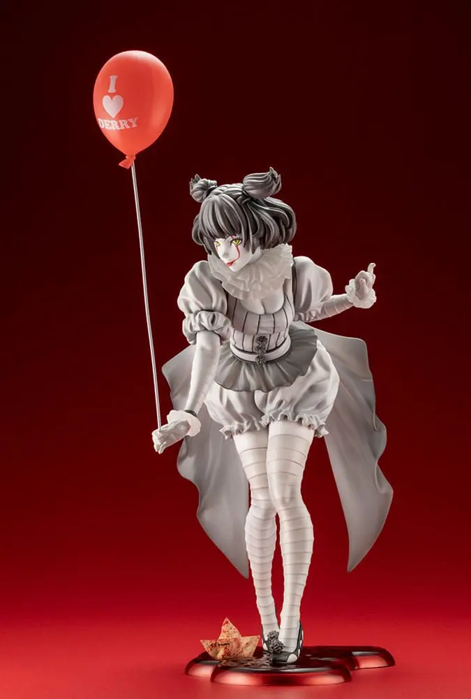 Stephen Kings It 2017 Bishoujo PVC Statue 1/7 Pennywise Monochrome 25 cm termékfotó