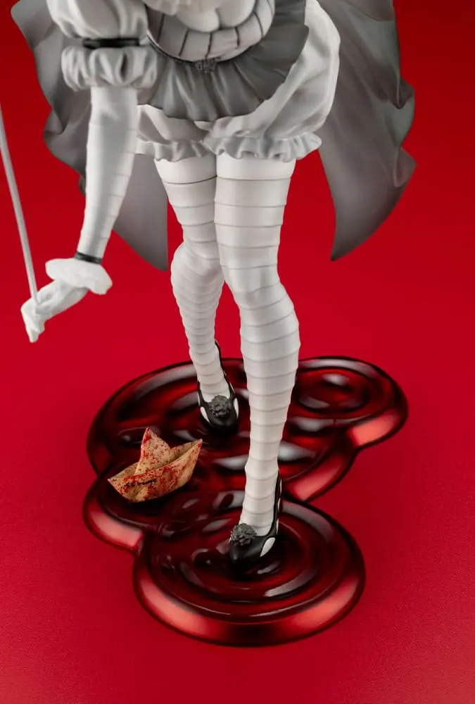 Stephen Kings It 2017 Bishoujo PVC Statue 1/7 Pennywise Monochrome 25 cm termékfotó