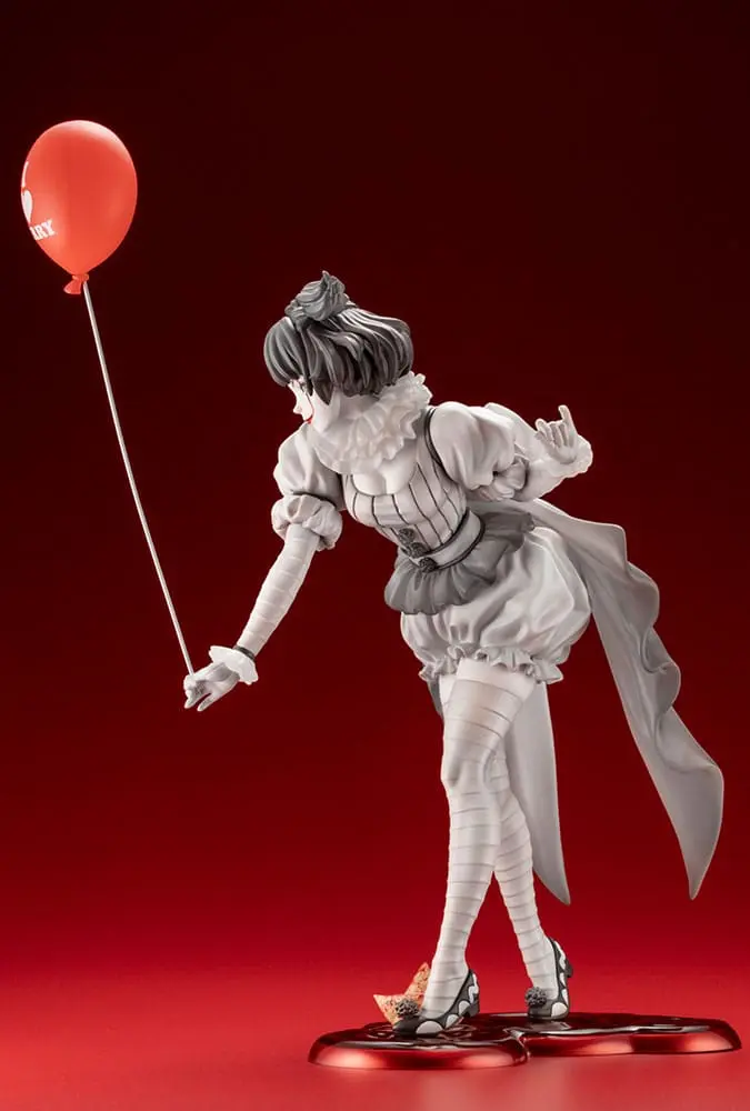 Stephen Kings It 2017 Bishoujo PVC Statue 1/7 Pennywise Monochrome 25 cm termékfotó