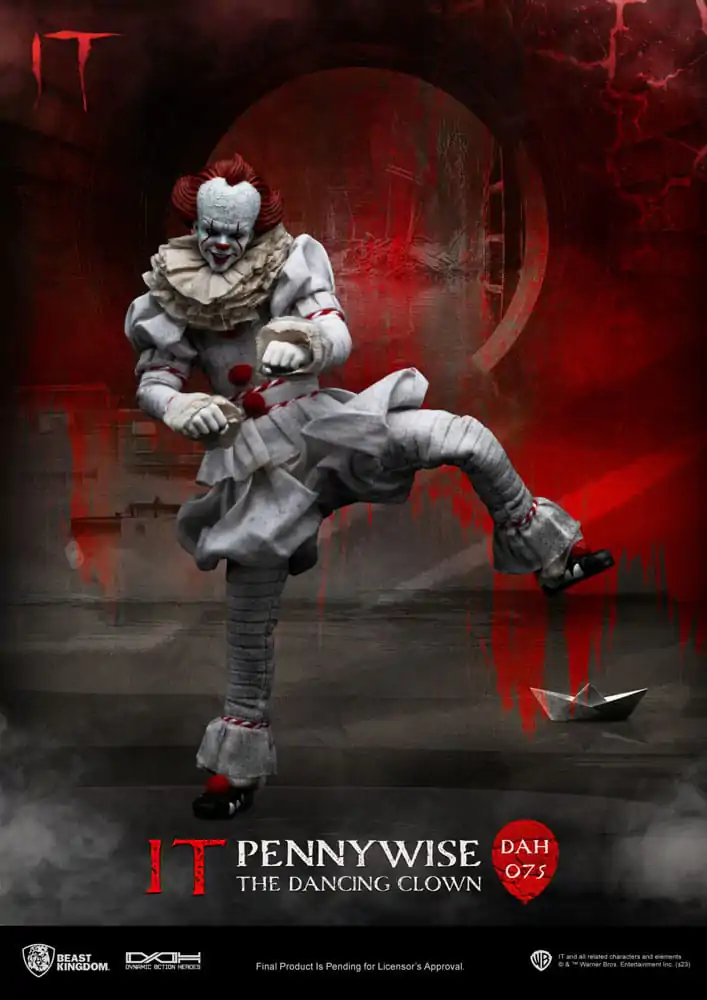 Stephen Kings It Dynamic 8ction Heroes Action Figure 1/9 Pennywise 21 cm termékfotó