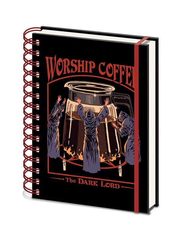 Steven Rhodes Wiro Notebook A5 Worship Coffee product photo