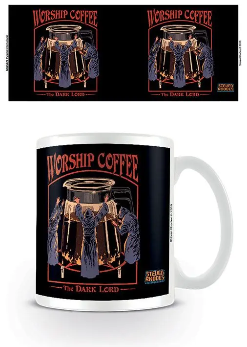Steven Rhodes Mug Worship Coffee product photo