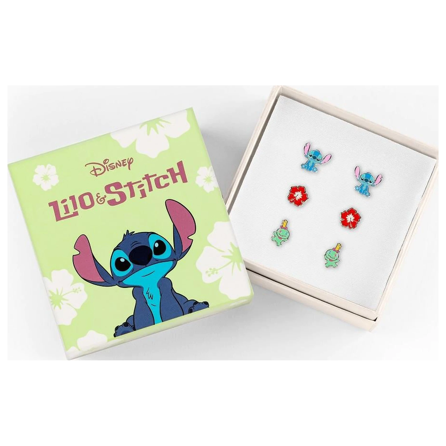 Stitch 3 Pairs of Studs Earrings  product photo