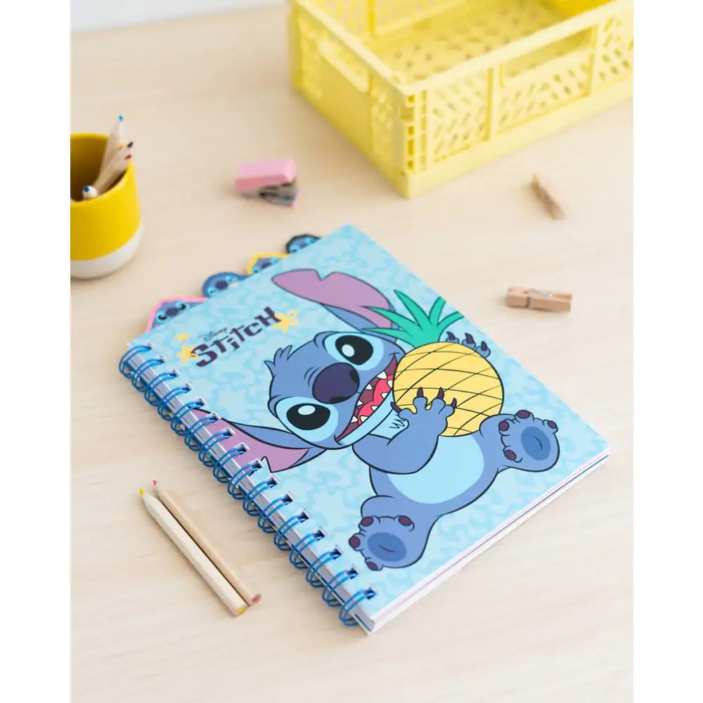 Stitch A5 spiral notebook product photo