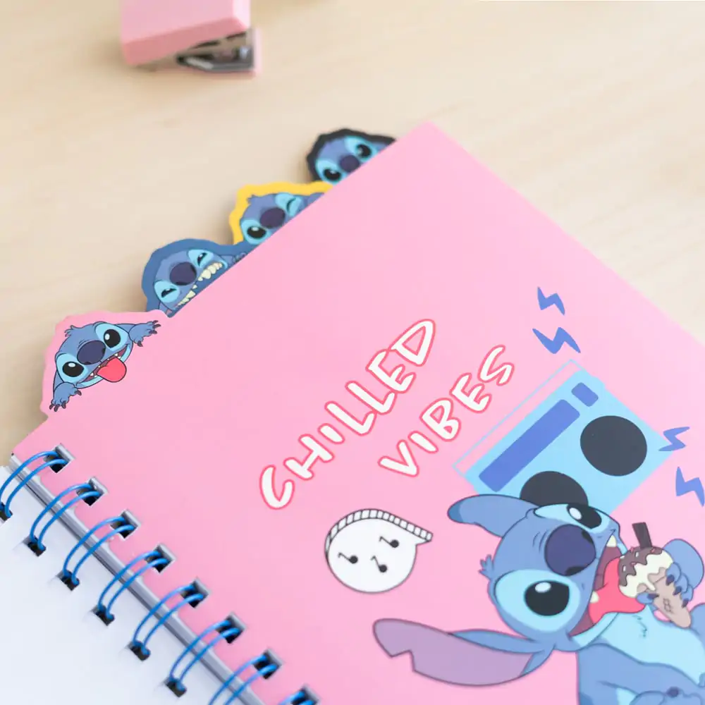 Stitch A5 spiral notebook product photo