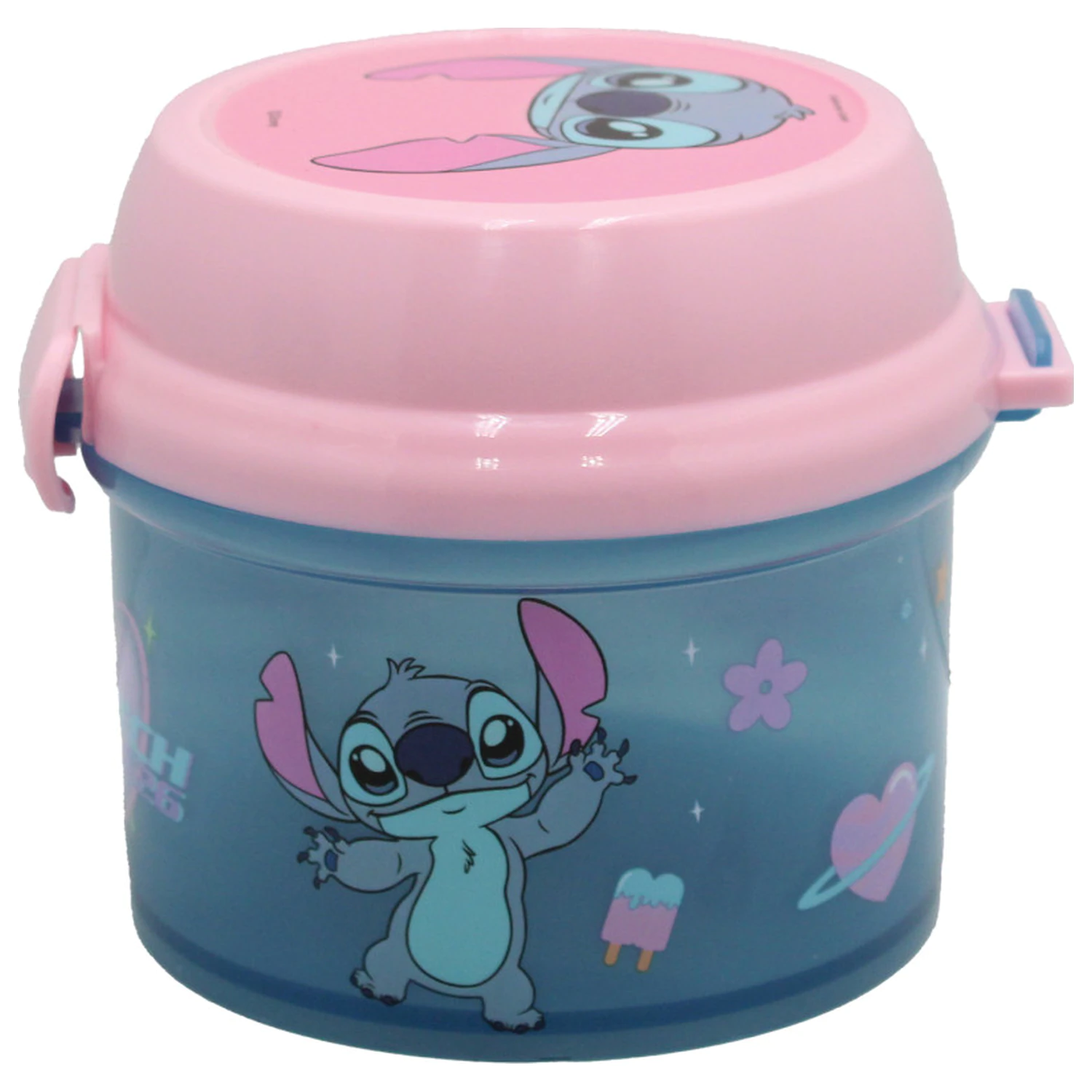 Stitch Alien 626 Plastic Snack Container, Lunch Box 270 ml product photo