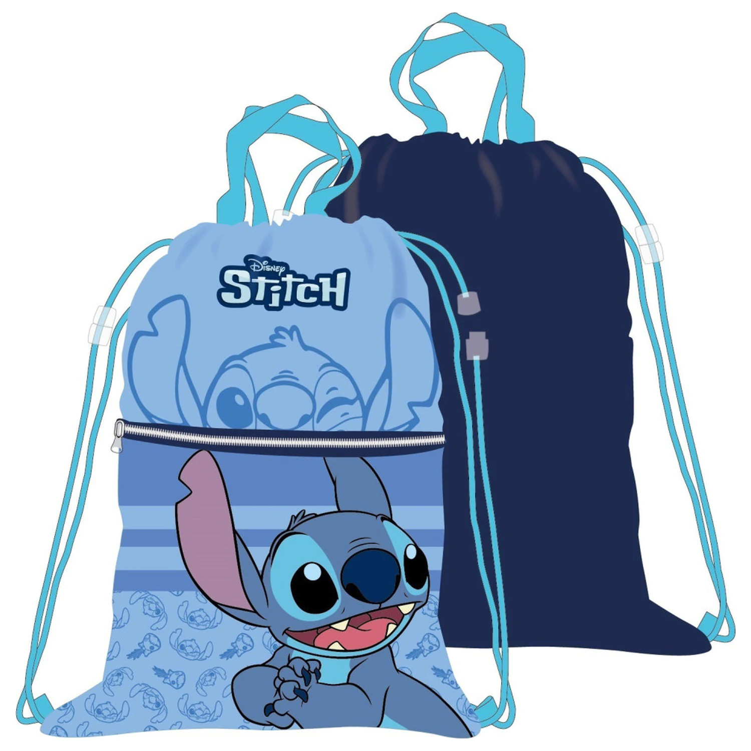 Stitch Alien Deluxe Drawstring Backpack, Gym Bag 45 cm product photo