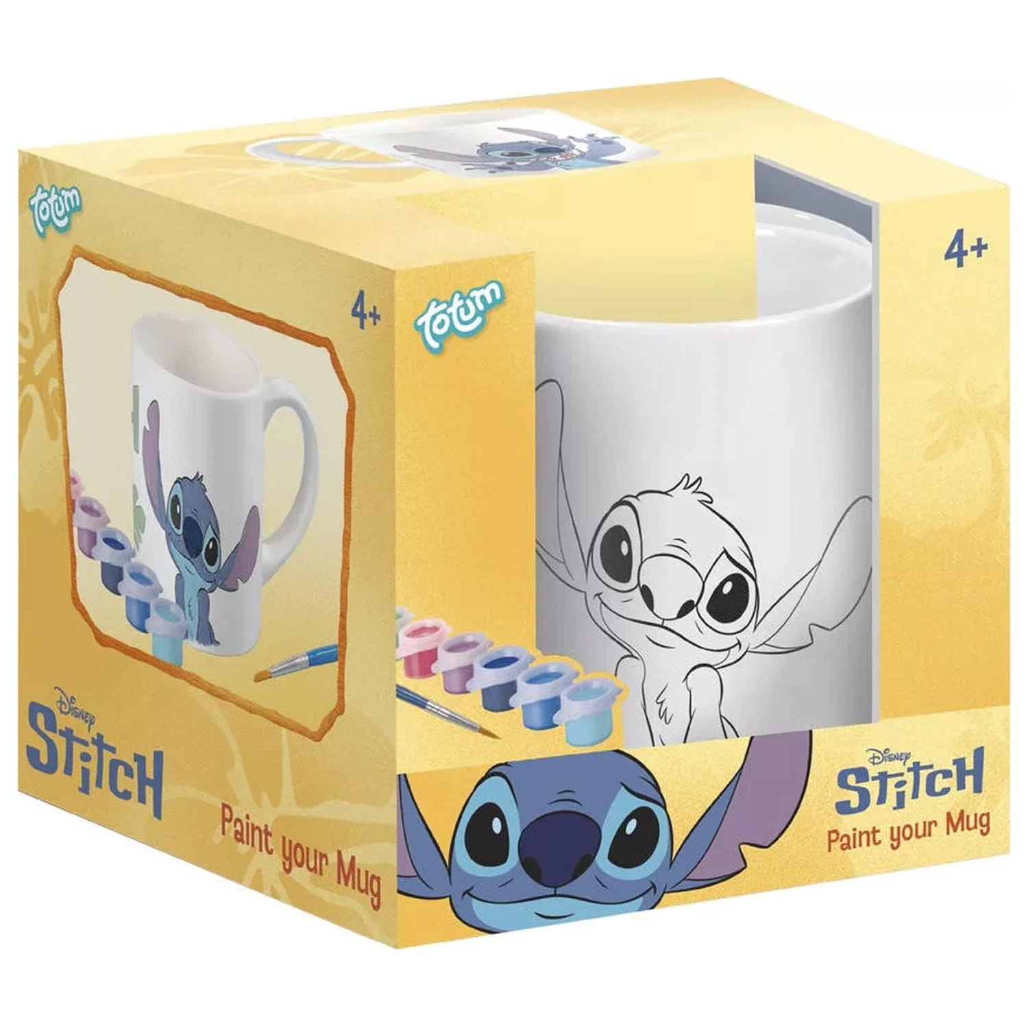 Stitch Alien paintable porcelain mug 235 ml product photo