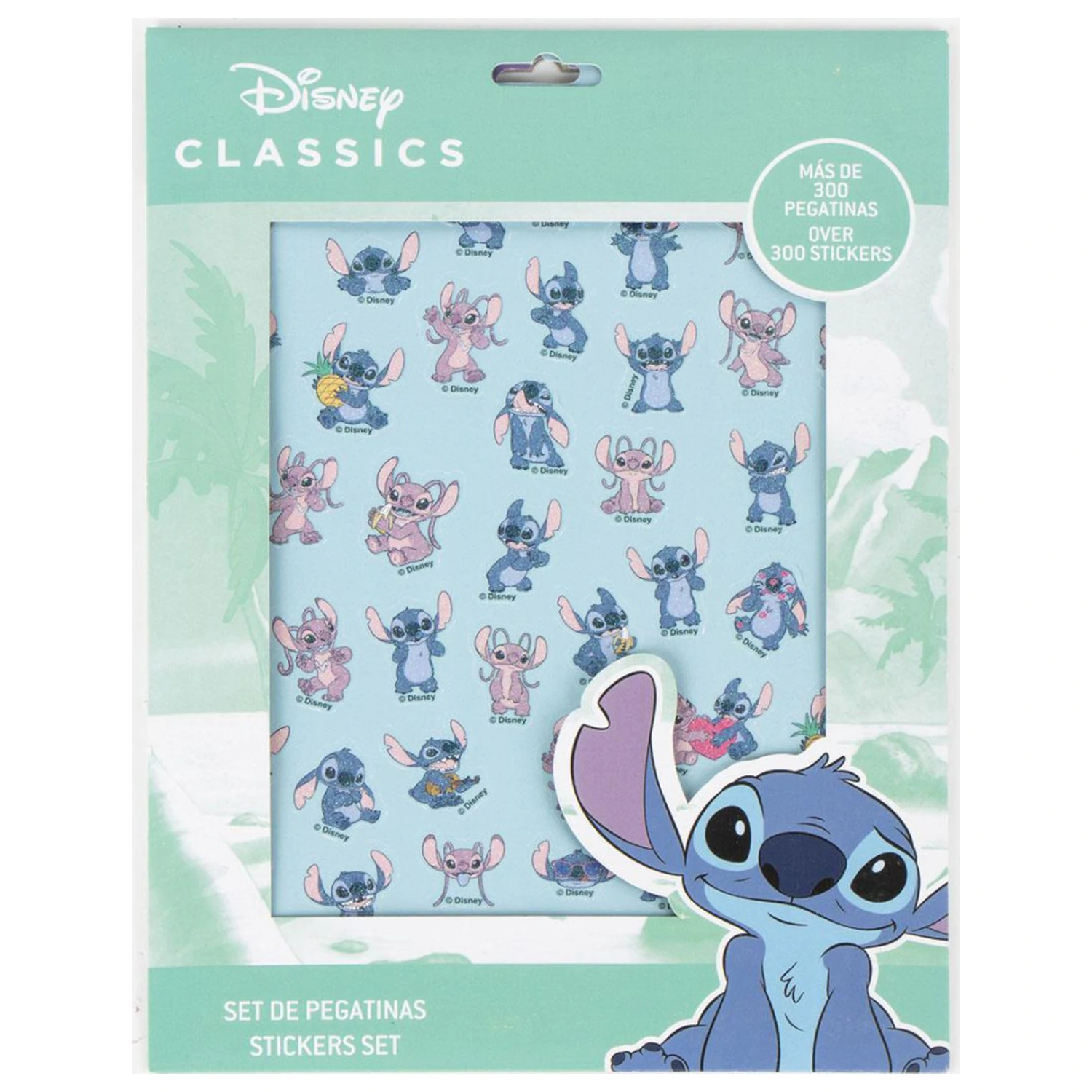 Stitch Alien Sticker Set 300 Pieces product photo