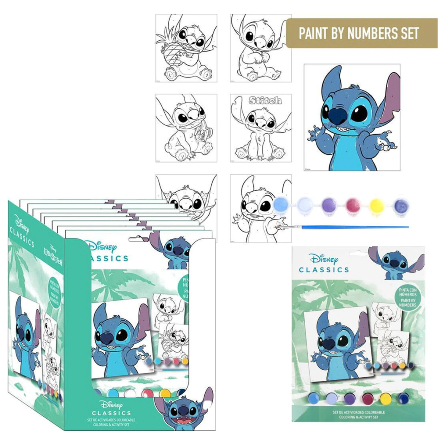 Stitch Alien Numerous Coloring Set product photo