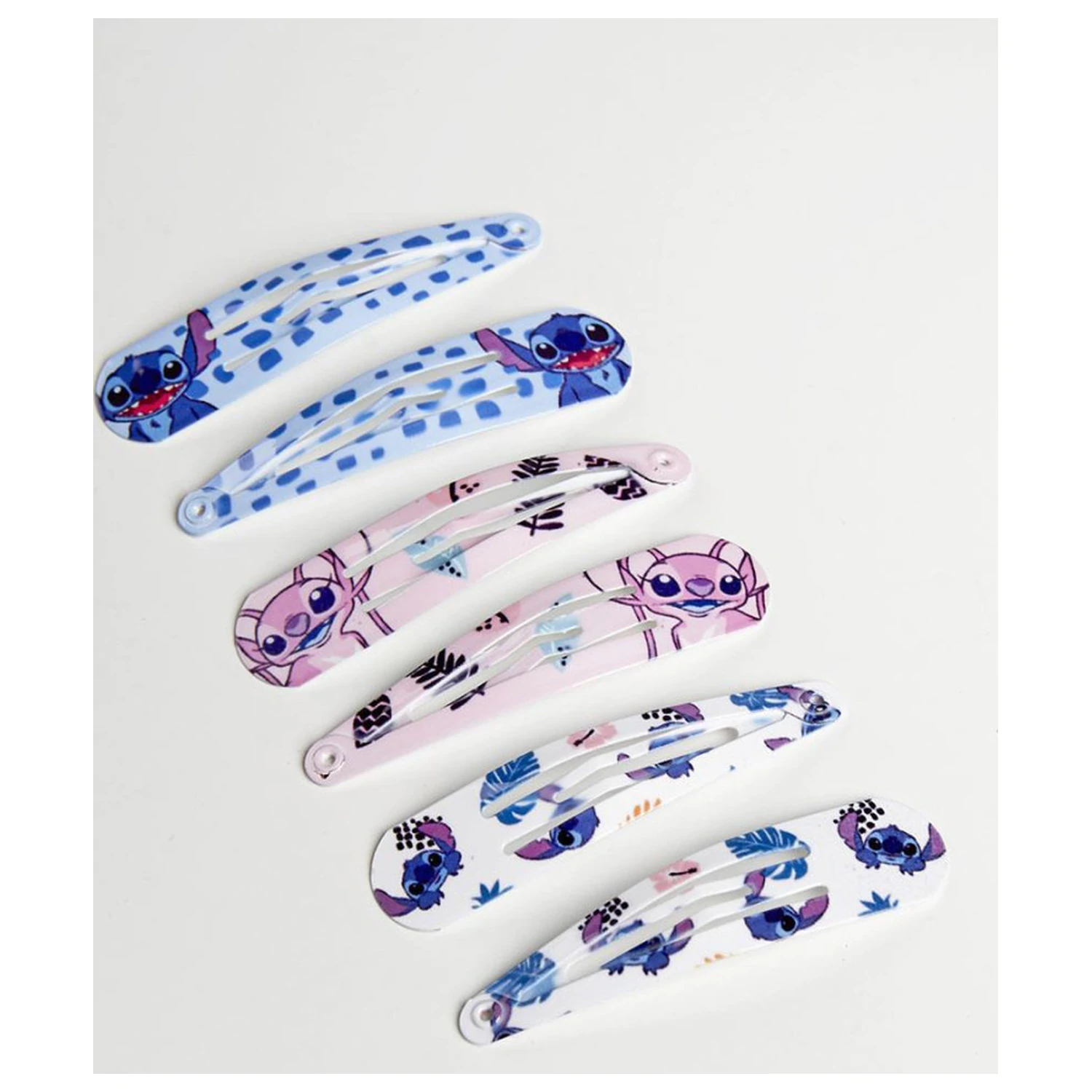 Stitch Aliens Hair Clip Set 6 pcs product photo