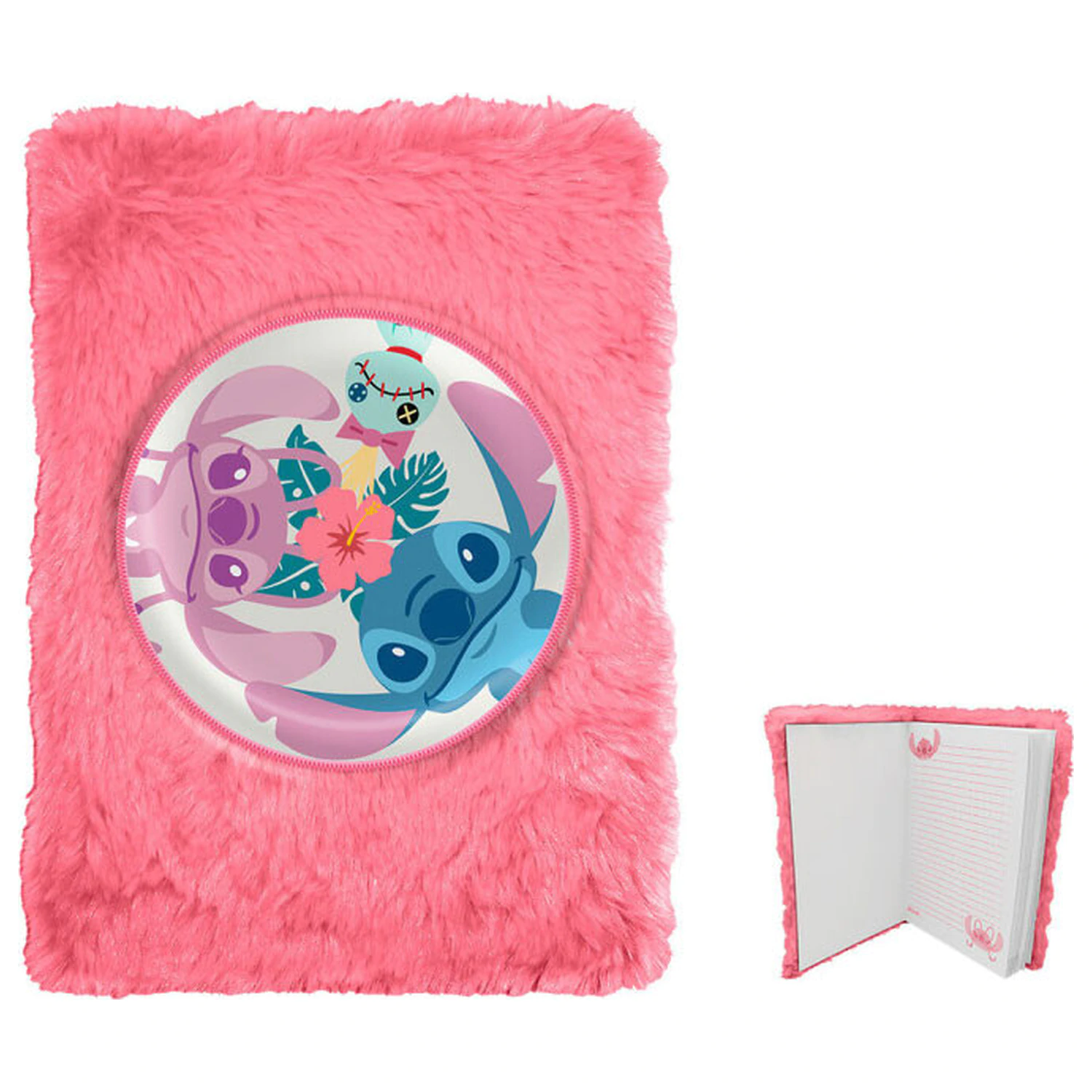 Stitch Aloha Plush A5 Notebook product photo