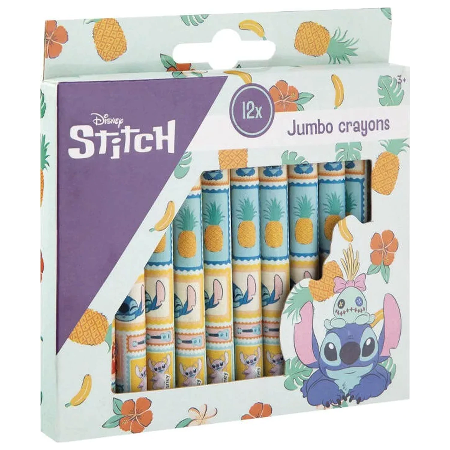Stitch Aloha Crayons 12-Pack product photo