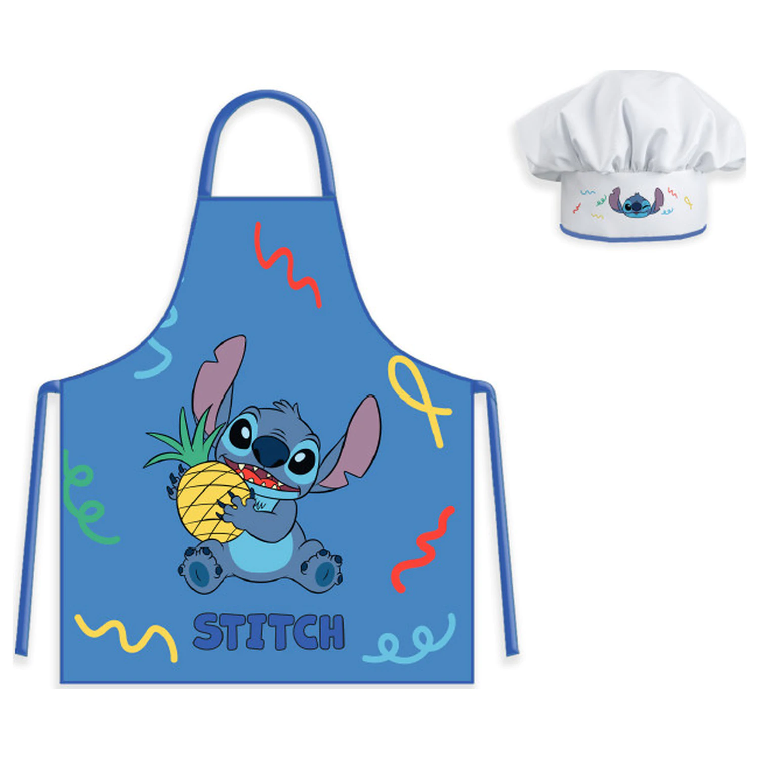 Stitch Pineapple Kids Apron 2 Piece Set product photo