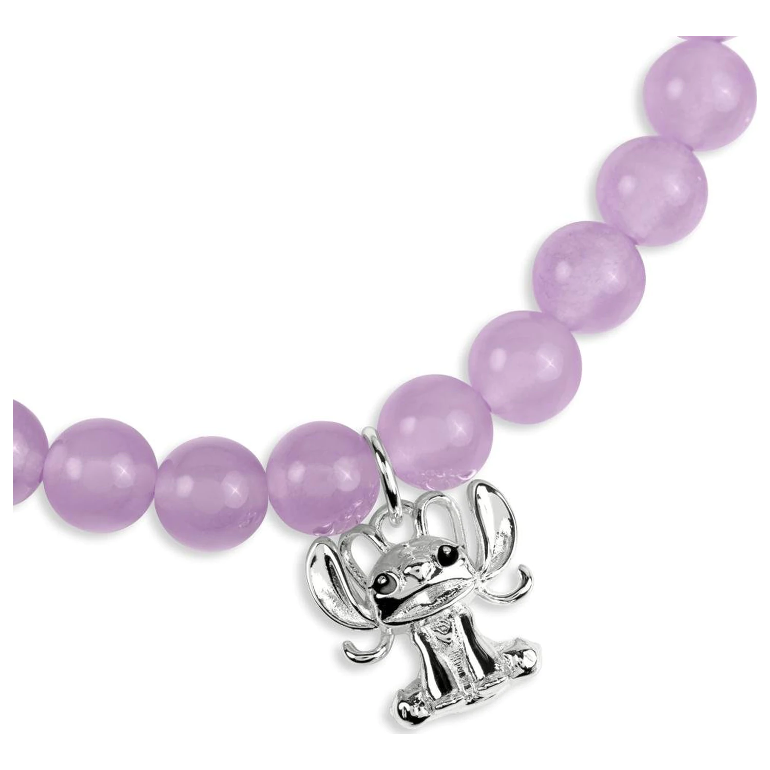 Stitch Angel Beads Bracelet + Charm Plated Brass product photo