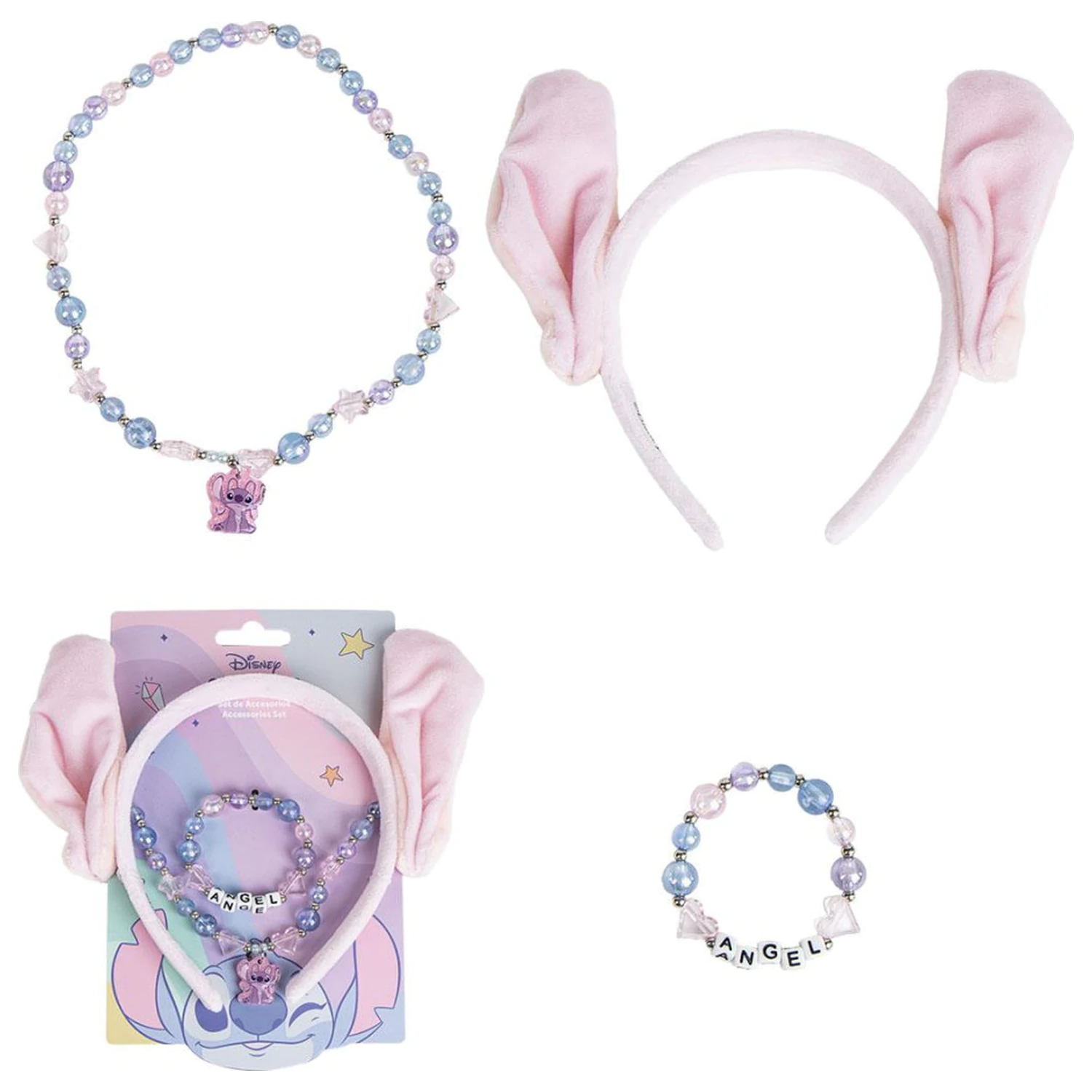 Stitch Angel Jewelry and Headband Set product photo