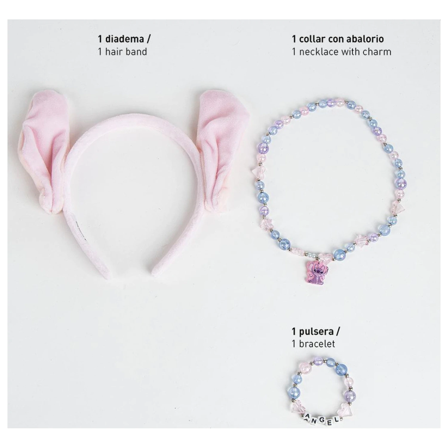 Stitch Angel Jewelry and Headband Set product photo