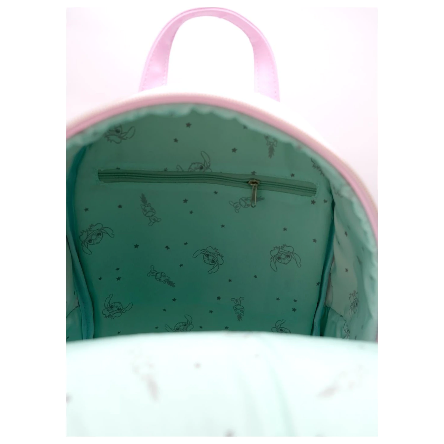 Stitch & Angel Fashion Duo Pink Corduroy Backpack 32x25x14cm product photo