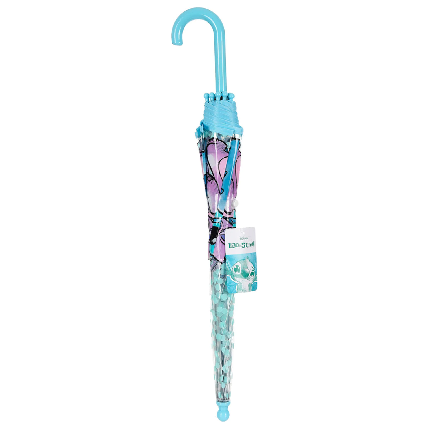 Stitch Angel kids' clear umbrella 72 cm product photo
