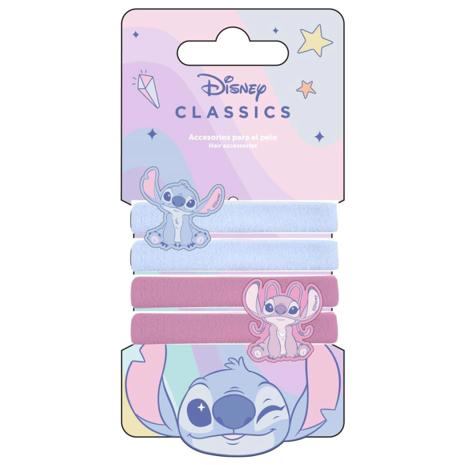 Stitch Angel Hair Tie Set 4 pcs product photo