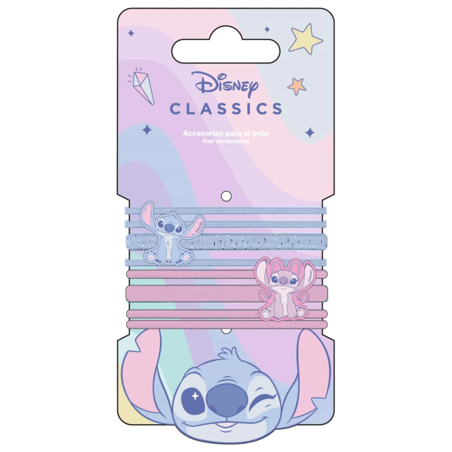 Stitch Angel Hair Tie Set 8 Pieces product photo