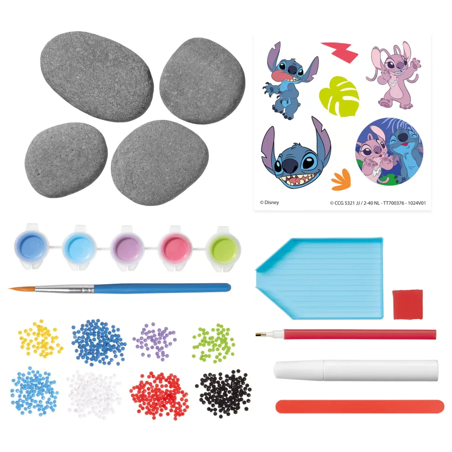 Stitch Angel Pebble Decorating Kit with Sticker product photo