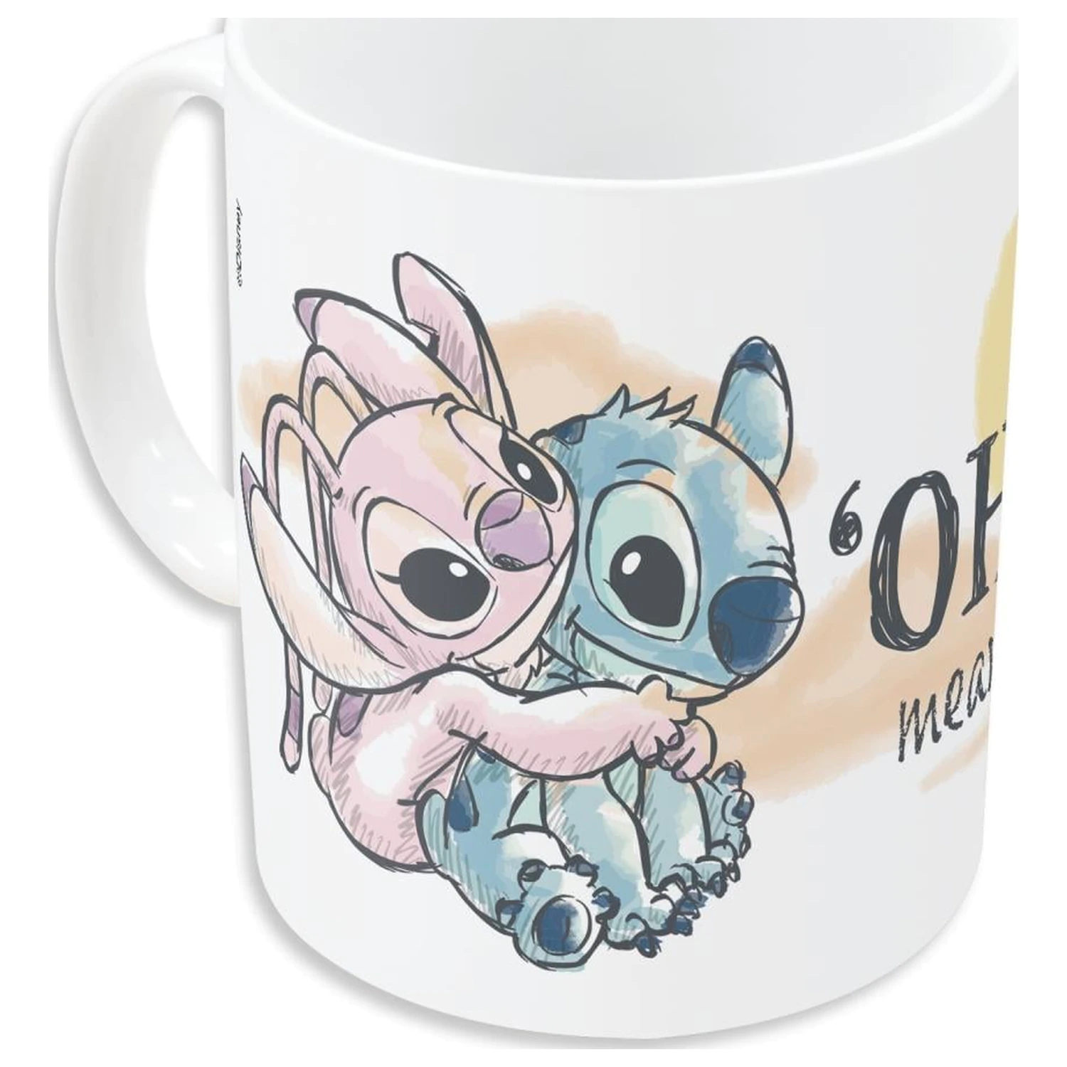 Stitch & Angel Ohana Ceramic Mug 325ml product photo
