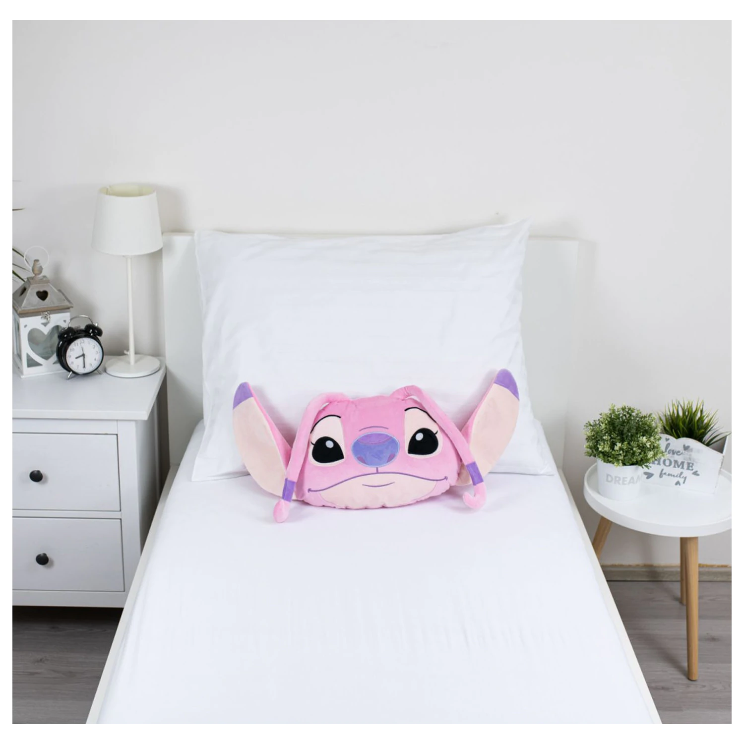Stitch Angel Pink 3D shaped pillow product photo