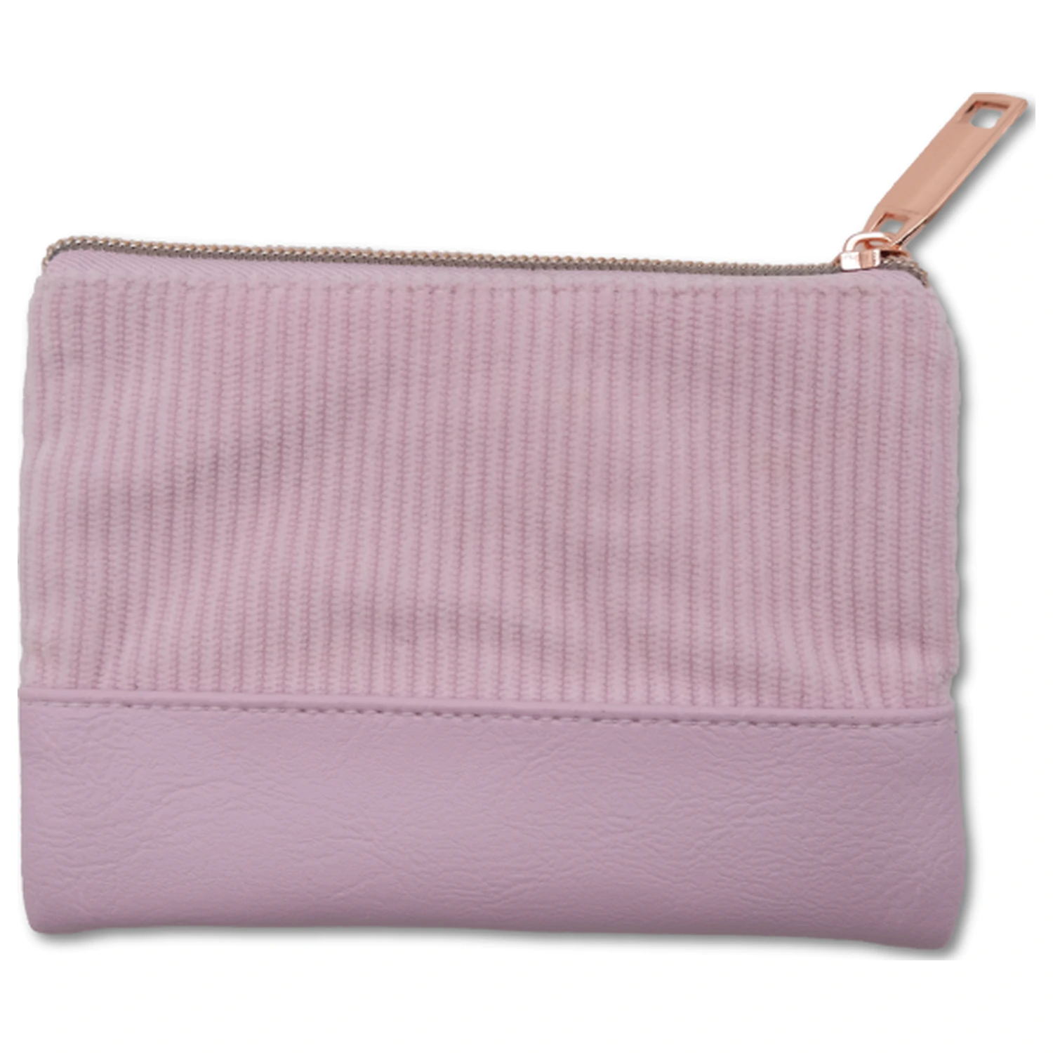 Stitch & Angel Pink Corduroy Fashion Duo Pouch Wallet product photo