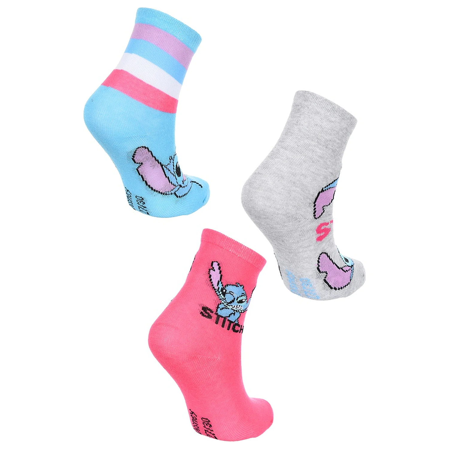 Stitch Badness Alien children's socks 23/26 product photo