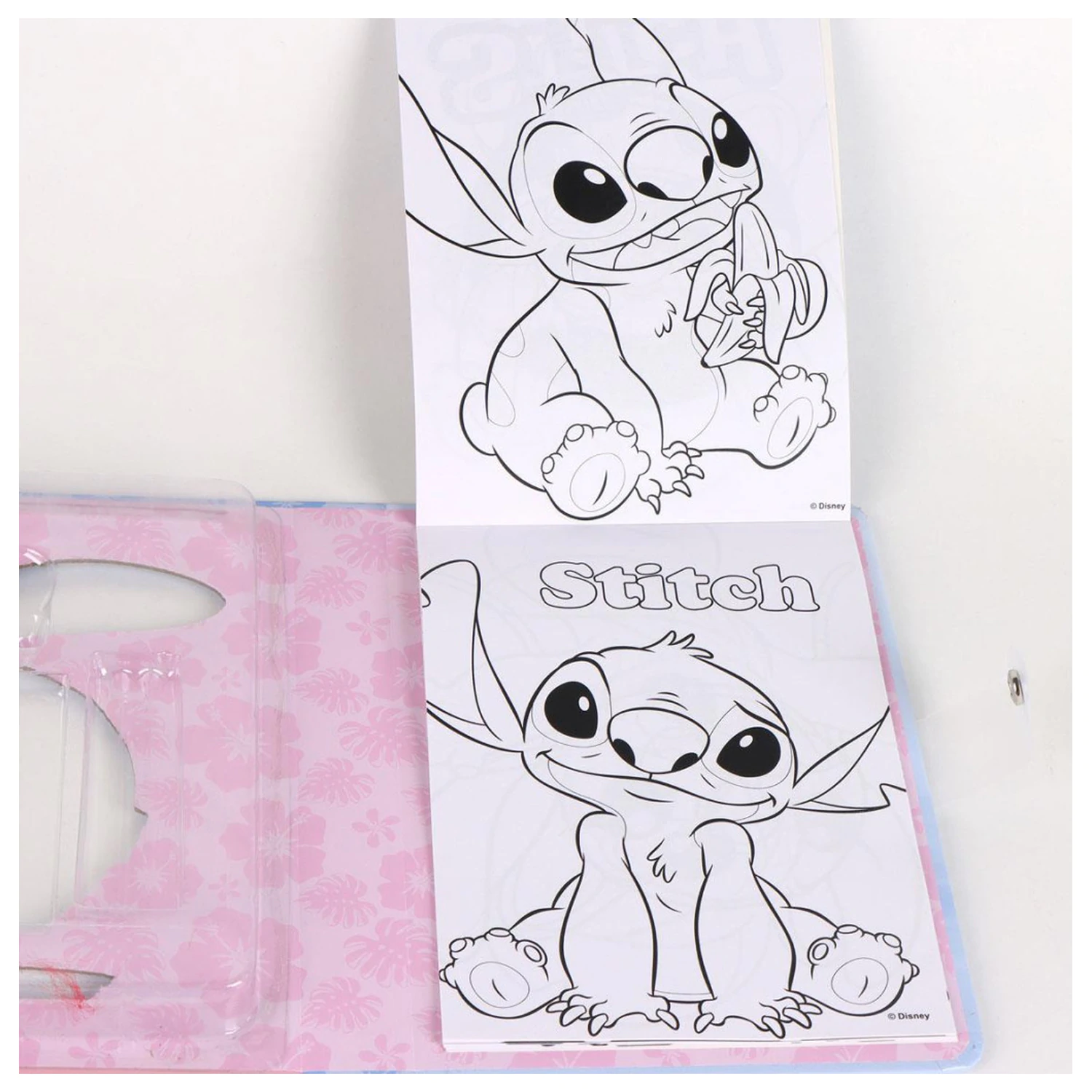 Stitch Banana Coloring Booklet Set with Stencils product photo