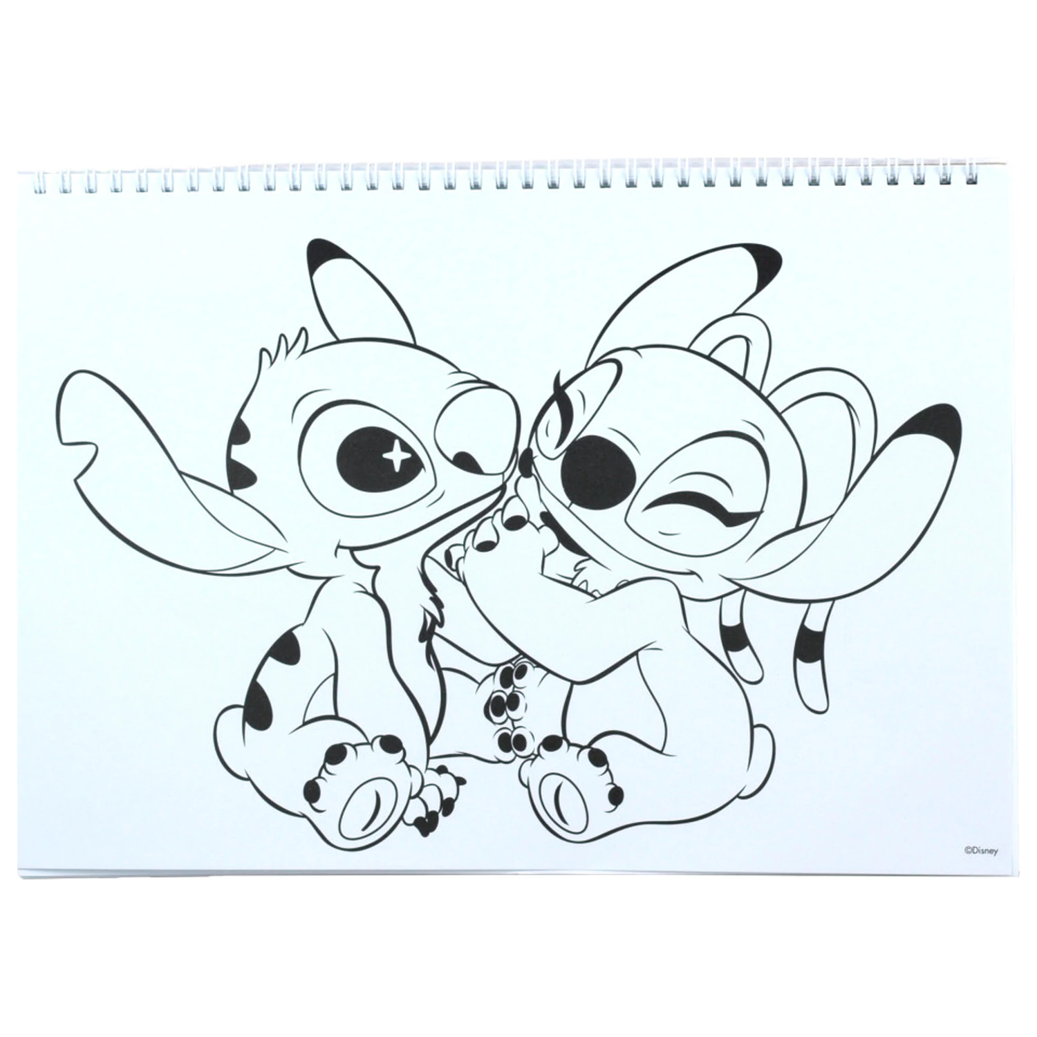 Stitch Blast A/4 Spiral Sketchbook 40 Sheets with Stickers product photo