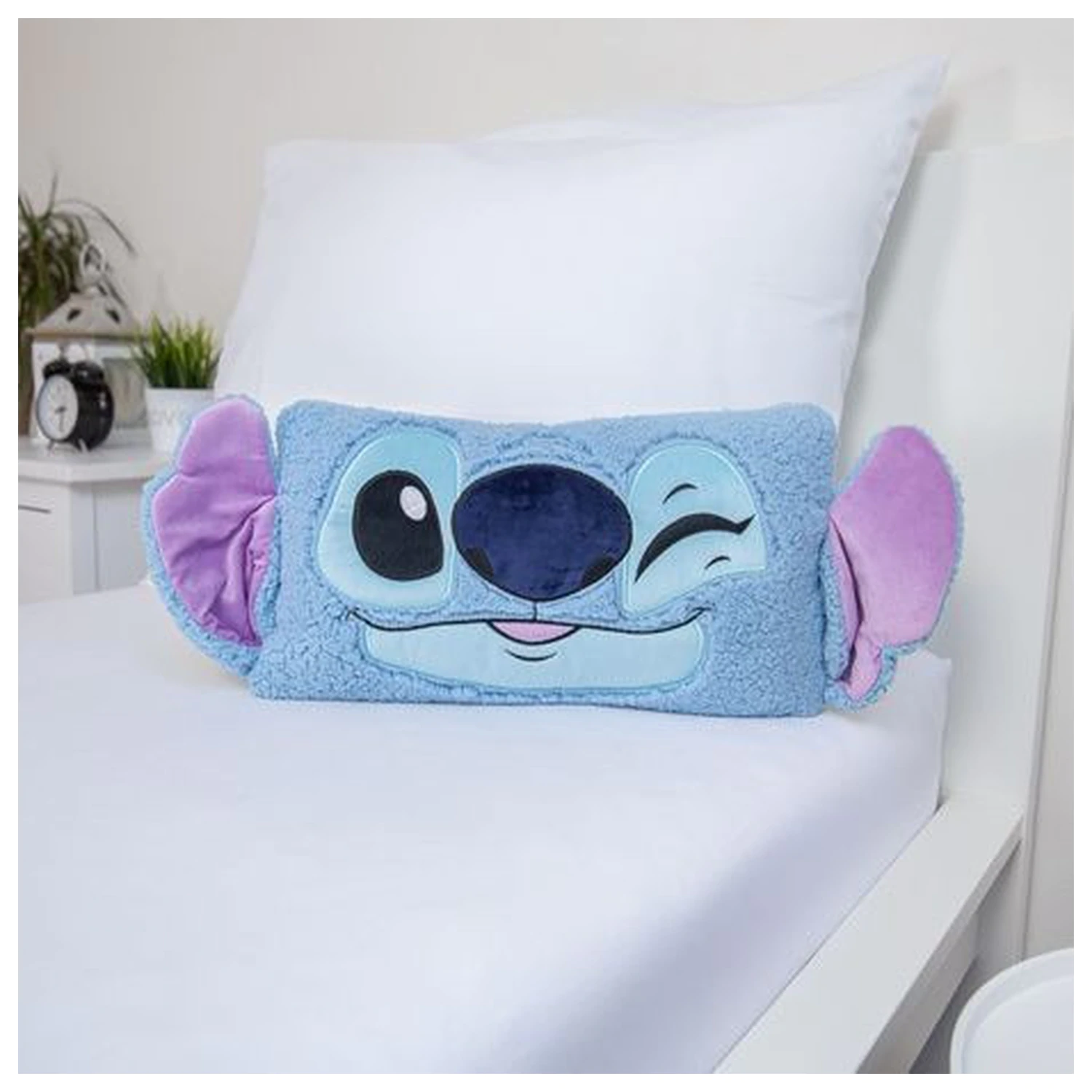 Stitch Blink 3D shaped cushion, decorative cushion 27x45 cm product photo