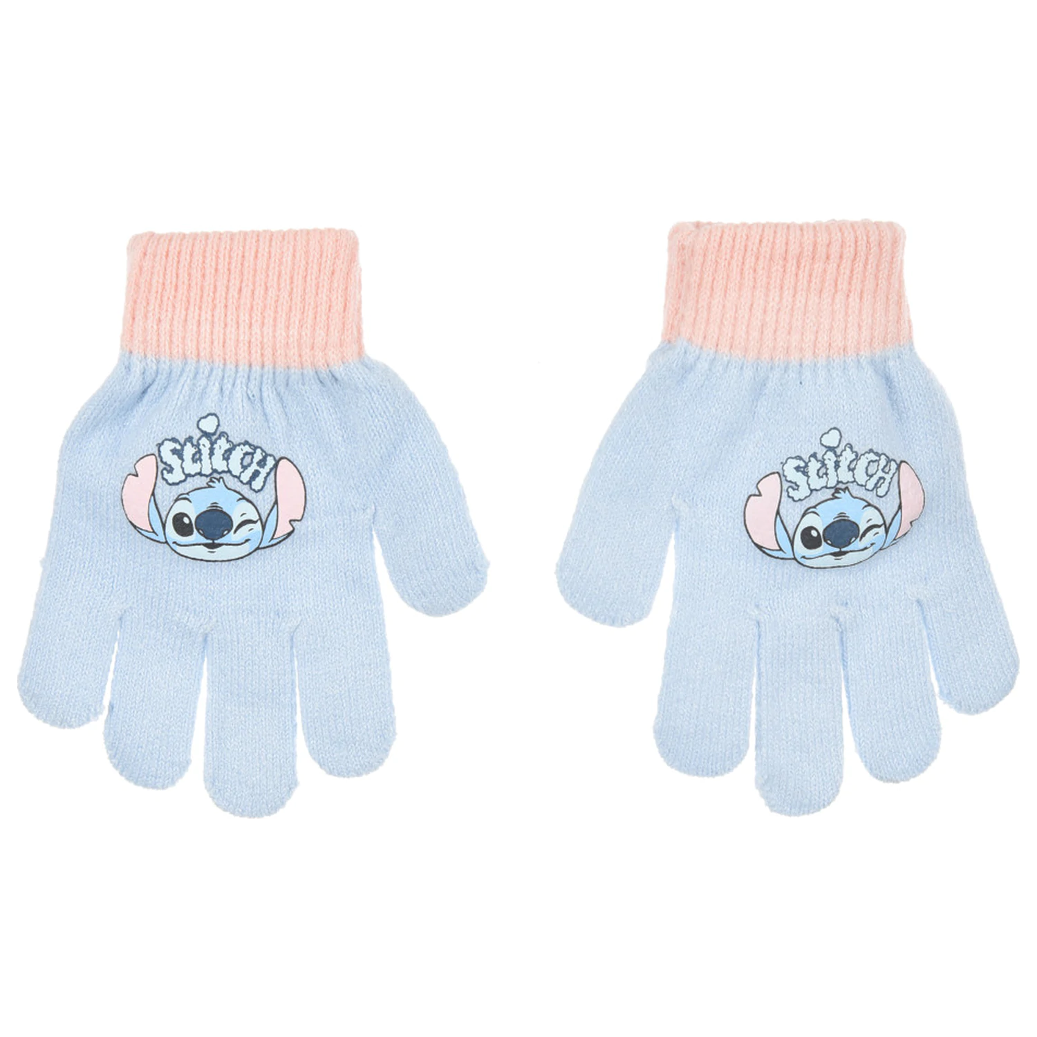 Stitch Blue Kids' Gloves product photo