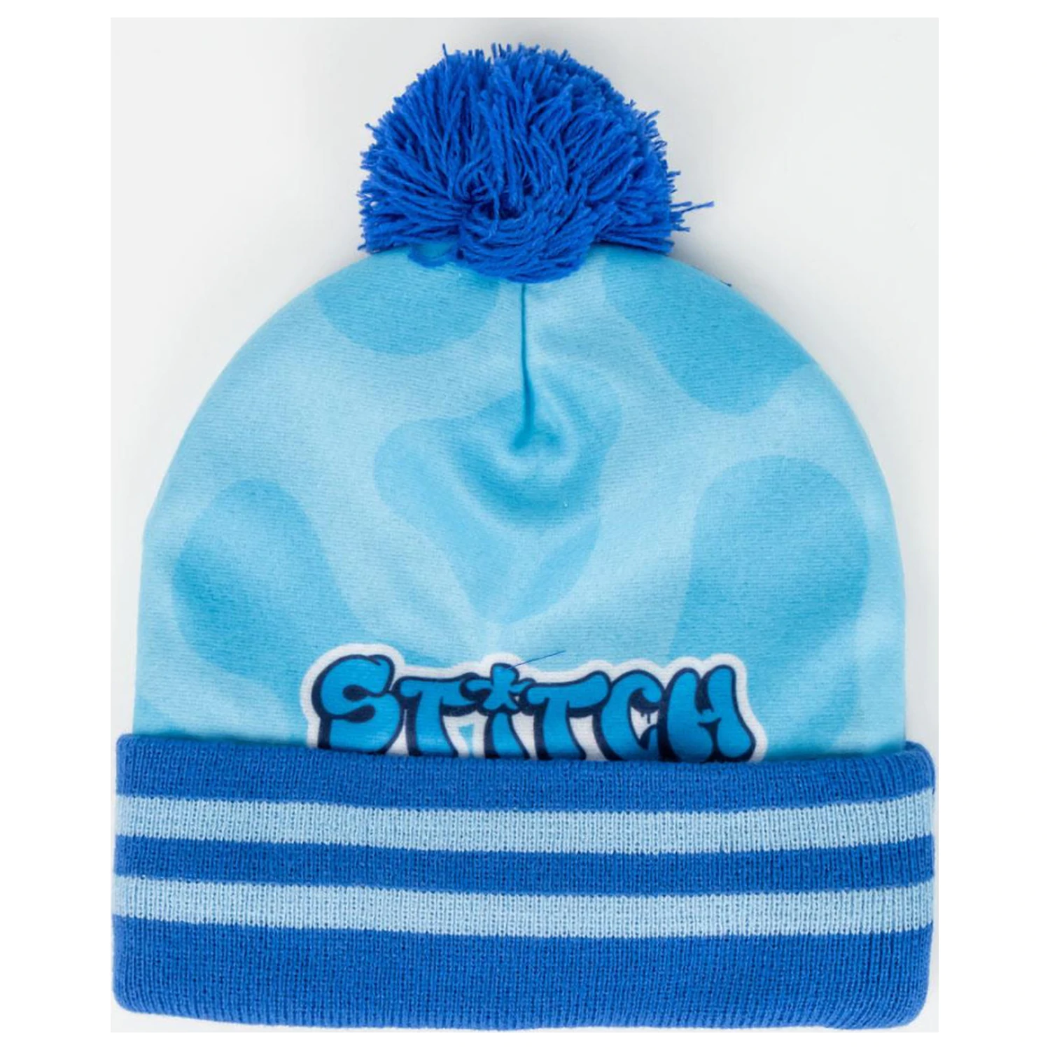 Stitch Blue kids' hat + gloves set product photo