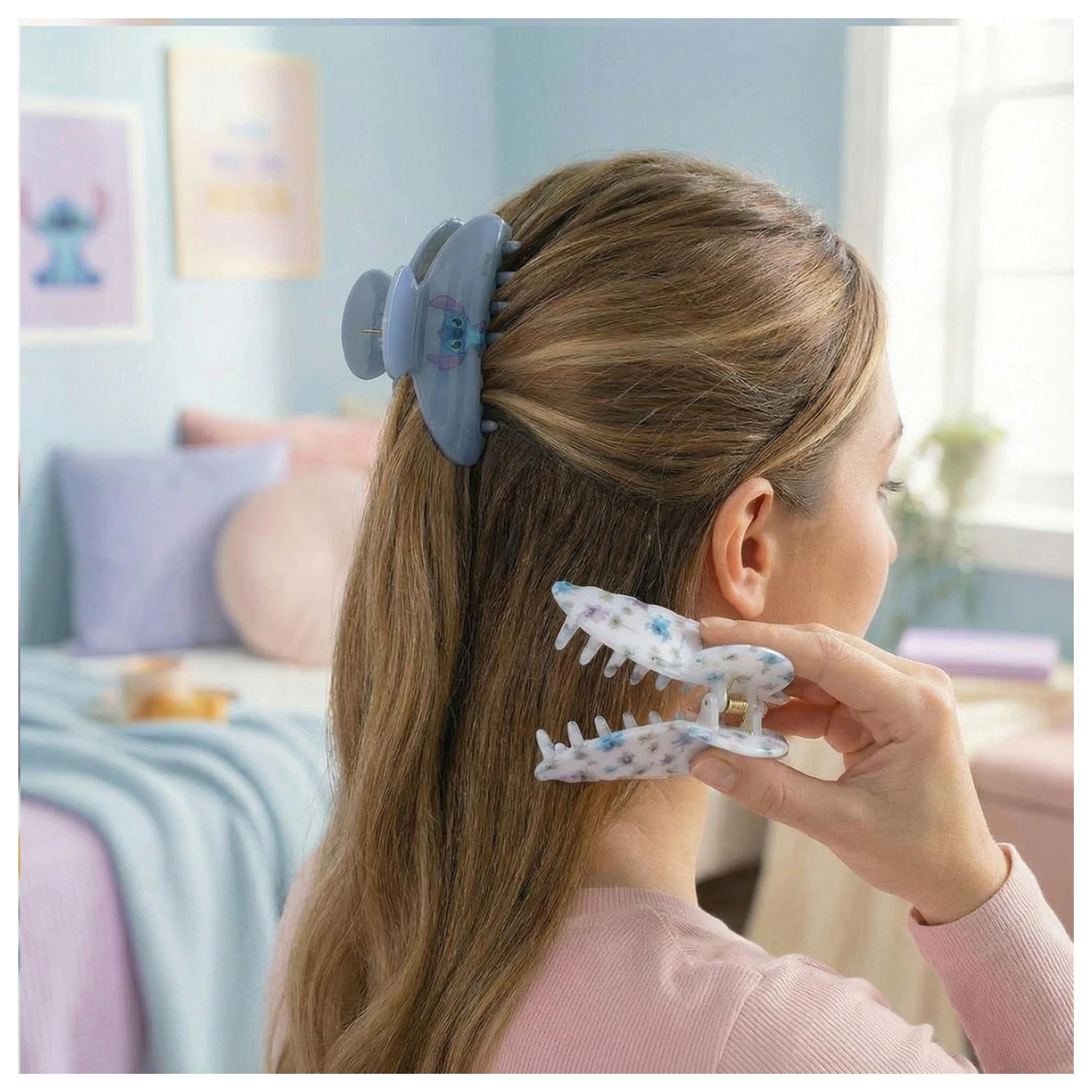 Lilo & Stitch Blue Hair Clip Set of 2 product photo