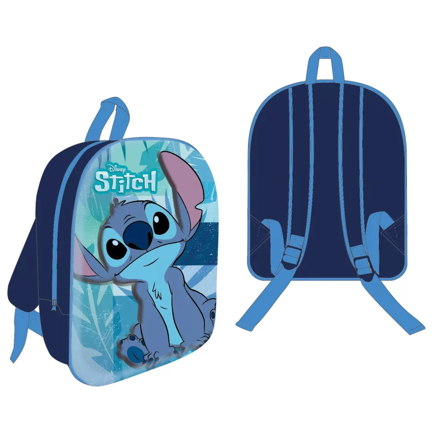 Stitch Blue Vibes 3D backpack, bag 30 cm product photo